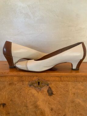 Delman Tricolor Pump Vintage 8M